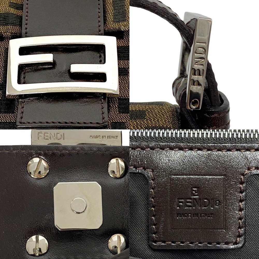 Fendi Mamma Bucket Ff All-Over Pattern Canvas Min… - image 4